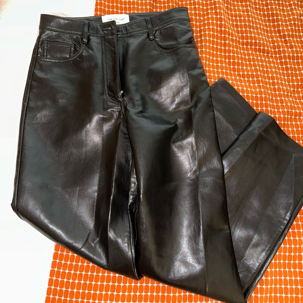 Aritzia MELINA leather pant